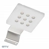 Точечный навесной светодиодный светильник Evita 2,2W, 12V, белый, теплый свет — купить оптом и в розницу в интернет магазине GTV-Meridian.